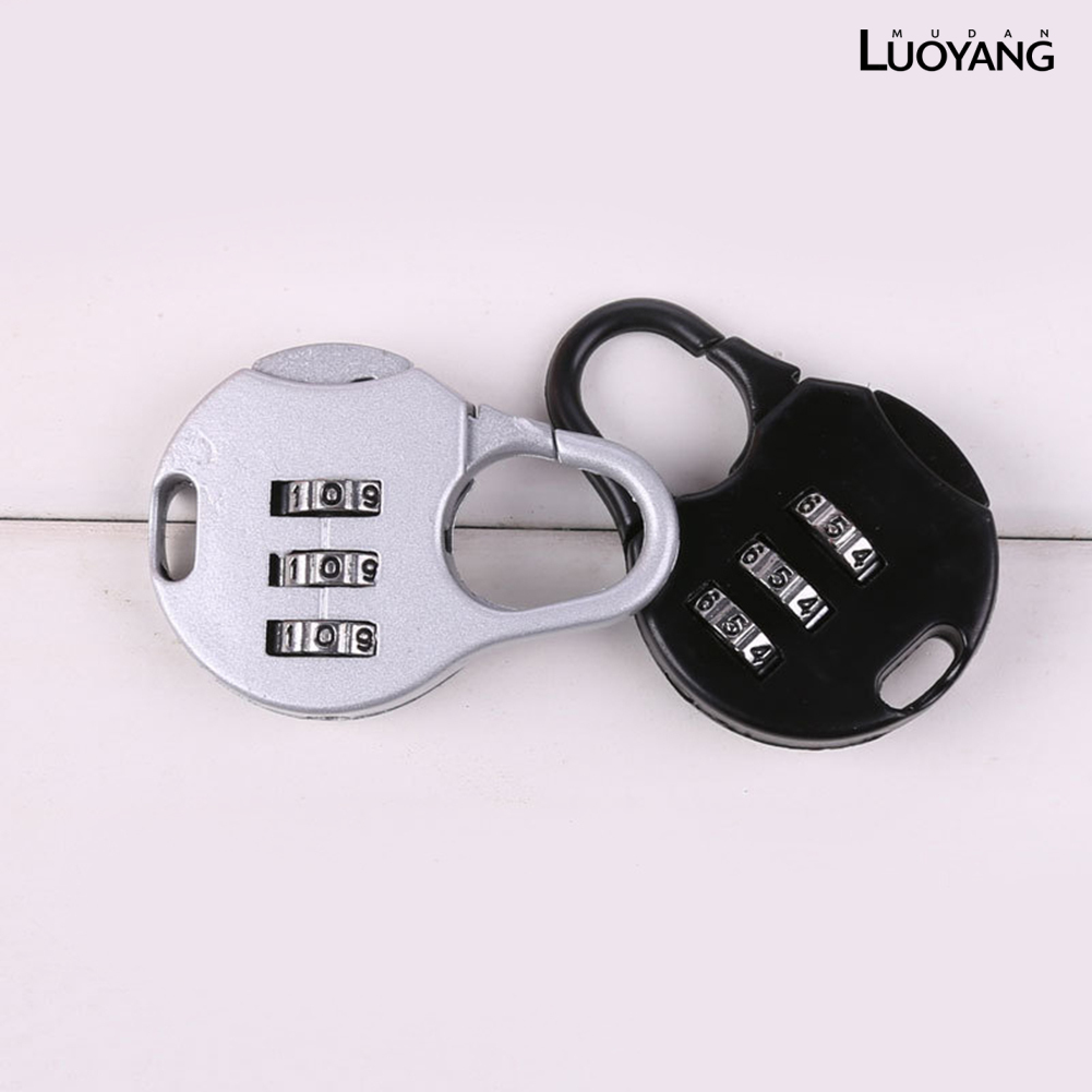 Ổ Khóa Hành Lý Mini Mật Khẩu 3 Chữ Số