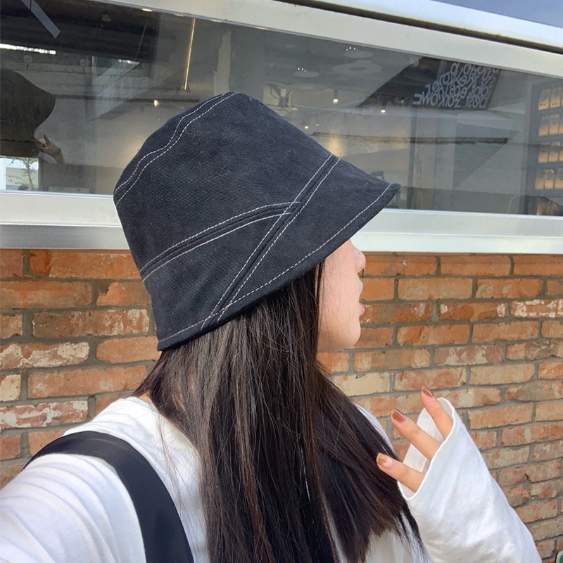 Nón Tai Bèo Màu Trơn Dễ Phối Đồ Thời Trang Mùa Thu Cho Nữ