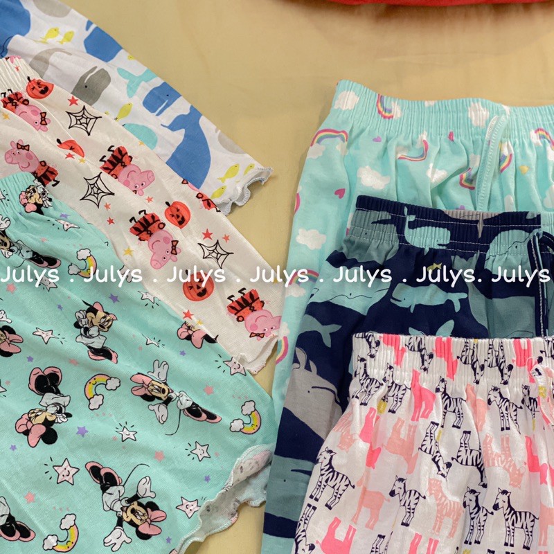 [Mã WASKT410K giảm 10K đơn 50K] Quần đùi ngủ thun nhiều hình (ảnh thật shop chụp kèm video) | BigBuy360 - bigbuy360.vn