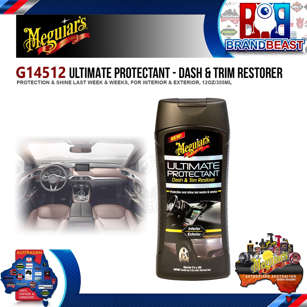 Meguiar's Ultimate Protectant Dash &amp; Trim Restore G14512- Dung dịch phục hồi &amp; bảo dưỡng nhựa nhám không sơn