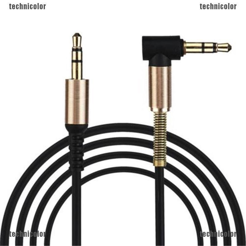 Dây Cáp Âm Thanh Nối Cổng 3.5mm Bẻ Góc 90o Tiện Dụng