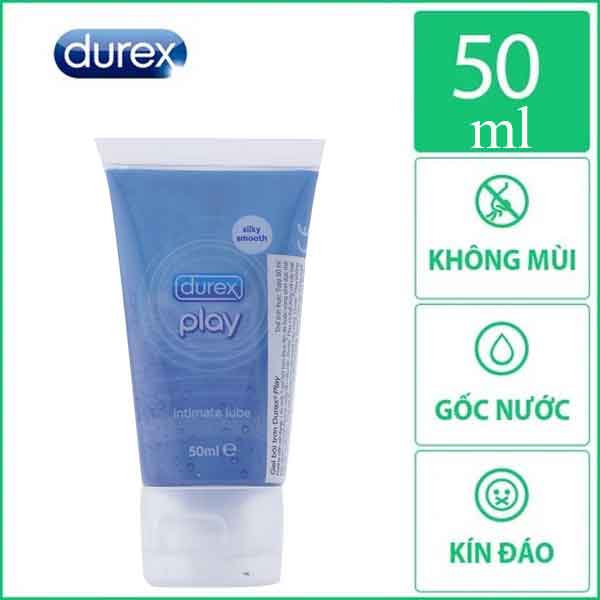 Gel bôi trơn Durex Play Classic 50ml chính hãng tăng khoái cảm cho nữ chống xuất tinh sớm Nakisa