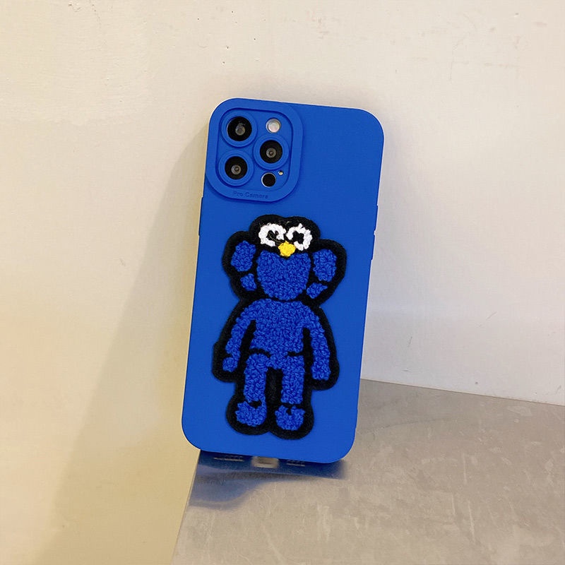 Ốp lưng iphone cạnh vuông bảo vệ camera miếng dán kaws7plus x xsmax 11 11promax 12 12pro 12promax 13 13pro 13promax DT13
