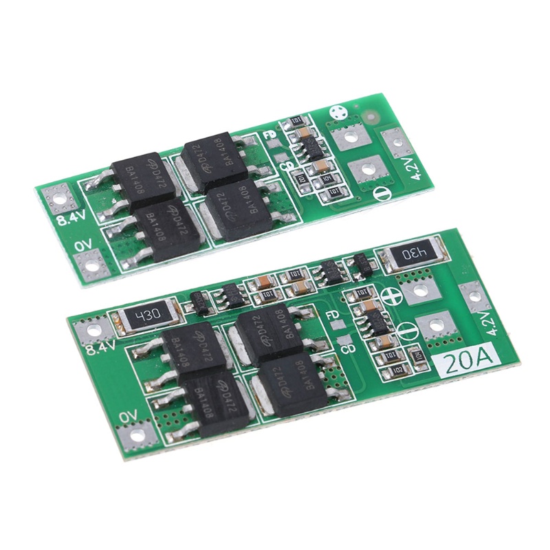 Bộ Sạc Pin Lithium 2S 20A 7 4V 8 4V Li-ion 18650 PCB BMS Chuyên Dụng