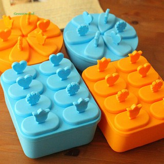 Khuôn làm kem que 6/8 lỗ tiện dụng