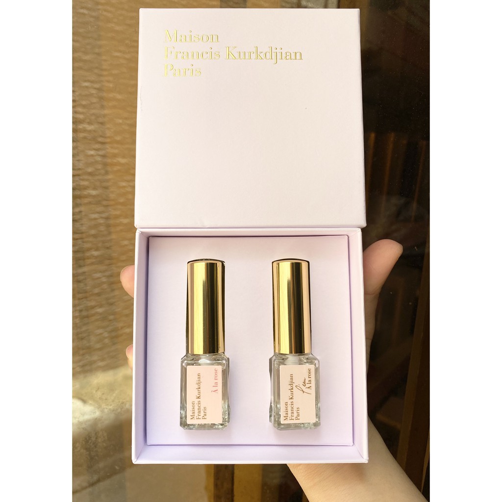 Nước Hoa Niche À la Rose - Đóa Hồng Mỏng Manh Từ MFK 5ml