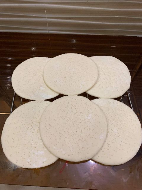 SET 5 ĐẾ BÁNH PIZZA SIZE 20CM(chỉ giao nội thành Đà Nẵng)