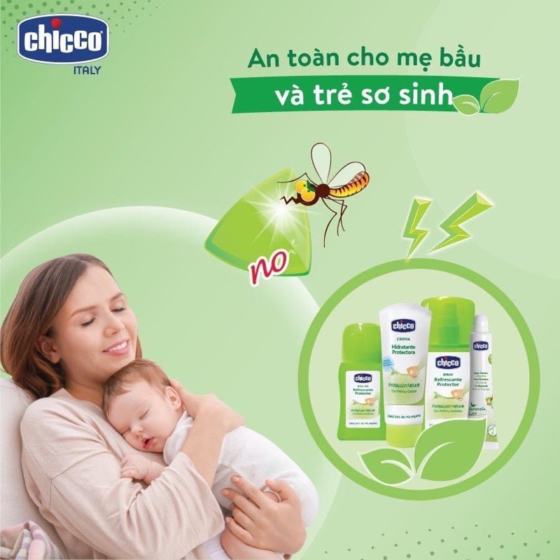 Kem đa năng xua muỗi Chicco 100ml