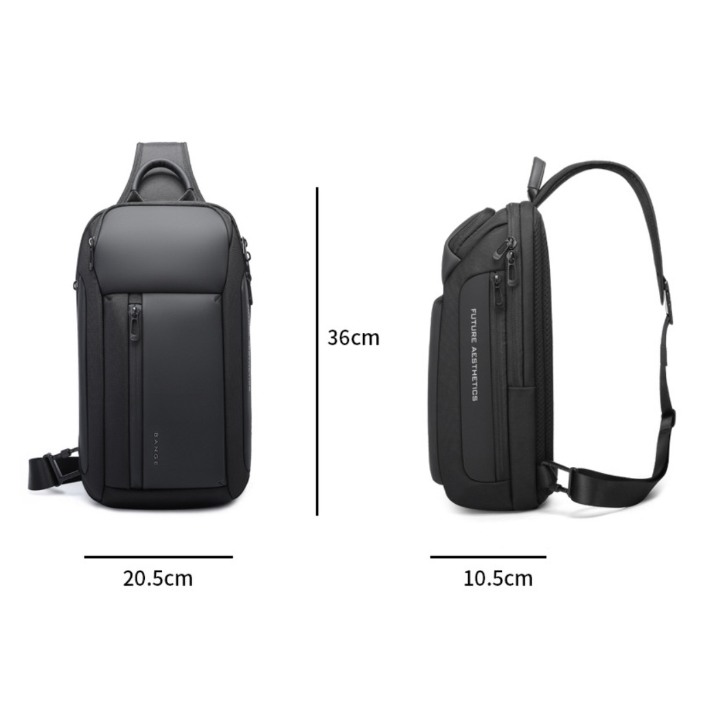 Túi đeo chéo nam đa chức năng cao cấp phong cách cá tính mới