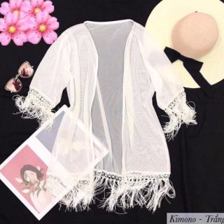 Áo choàng lưới đi biển Bella