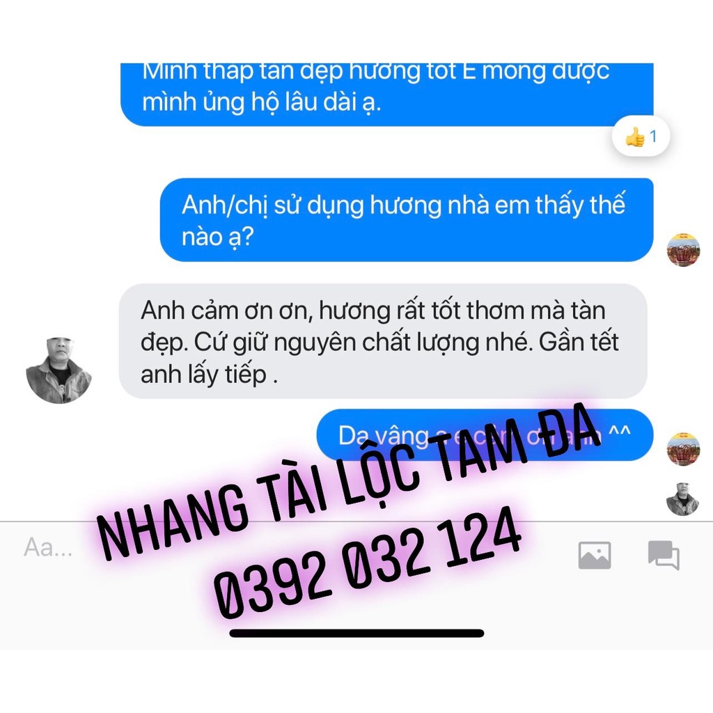 Tàn Vàng Nhũ Ánh Kim Nhang Tài Lộc Tam Đa Cuộn Tàn số 6 - hương trầm thảo mộc Nén 42cm - 1 Hộp 80 Nén - nhang thần tài