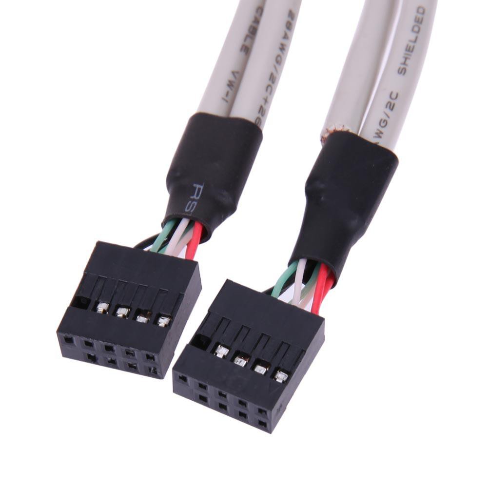 Bảng cắm USB 2.0 4 cổng tới bảng mạch chủ 9 chốt