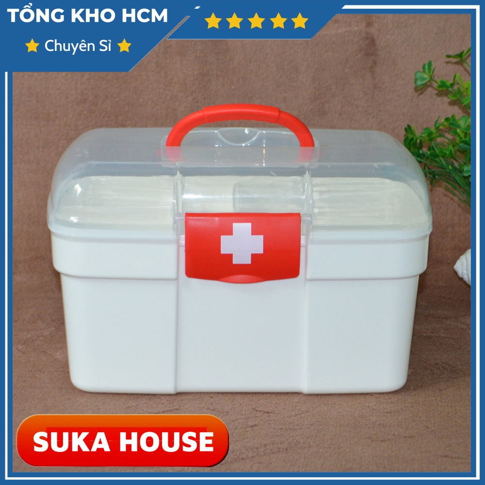 Hộp Y Tế Tủ Thuốc Y Tế Gia Đình SUKAHOUSE K230