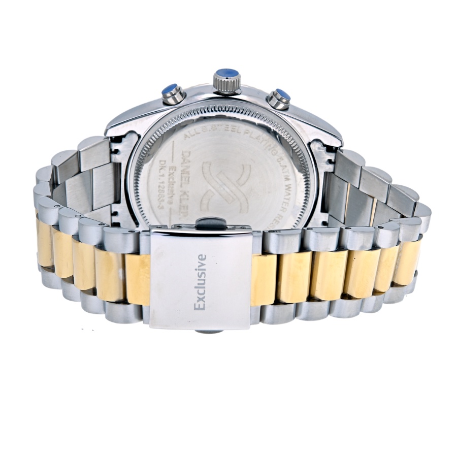 Đồng hồ nam chính hãng Daniel Klein DK.1.12863 chống nước, có lịch ngày thứ, kiểu dáng thể thao, dây thép không gỉ | BigBuy360 - bigbuy360.vn
