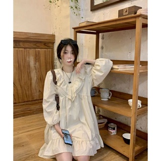 Đầm babydoll xòe cách điệu thanh lịch🍑