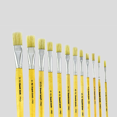 Cọ Vẽ Đầu Dẹp Thanh Bình số 1 -> 6
