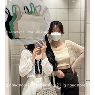 Áo dây mongtoghi len croptop Nana21 Nanastore21.hanoi