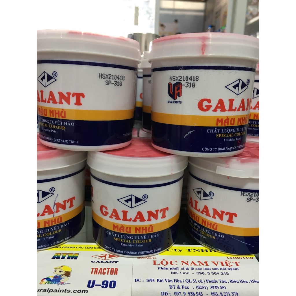 Ve màu đỏ Galant (1 Két 12 Lon)