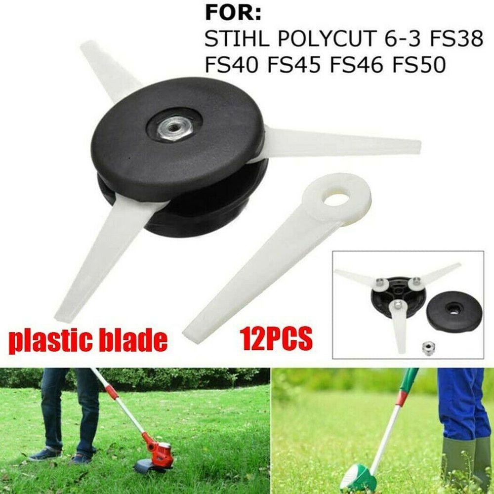 12 Lưỡi Cắt Bằng Nhựa Cho Máy Cắt Cỏ Stihl