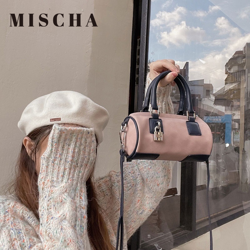 Misscha Túi Xách Da Lộn mini Đựng Điện Thoại Thời Trang Dành Cho Nữ