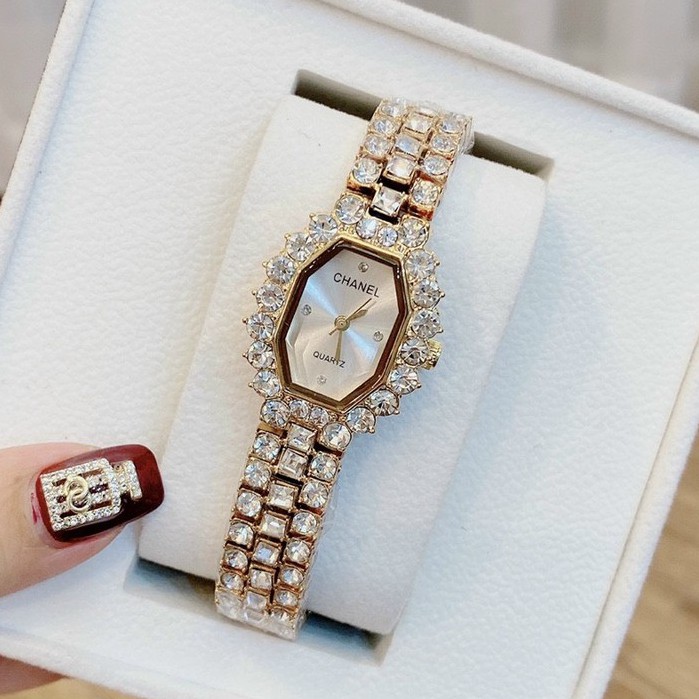 Đồng Hồ Nữ Đeo Tay Đẹp CHANEL Thời Trang Cao Cấp Dây Thép Đính Đá | BigBuy360 - bigbuy360.vn