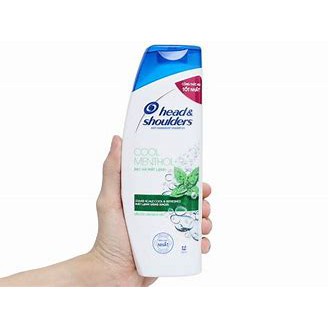 Dầu Gội Head & Shoulders Bạc Hà Mát Lạnh 350ml Cool Menthol