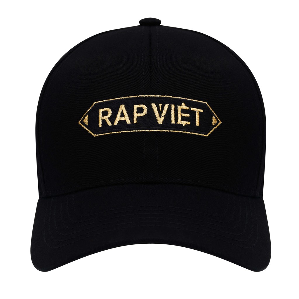 Mũ lưỡi trai Rap Việt Đen, Unisex - Rap Việt Cap - VieSHOP