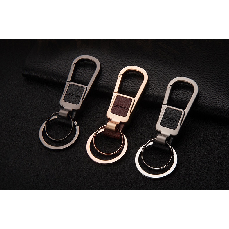 Móc Khóa Da Cao Cấp Jobon Car Keychain