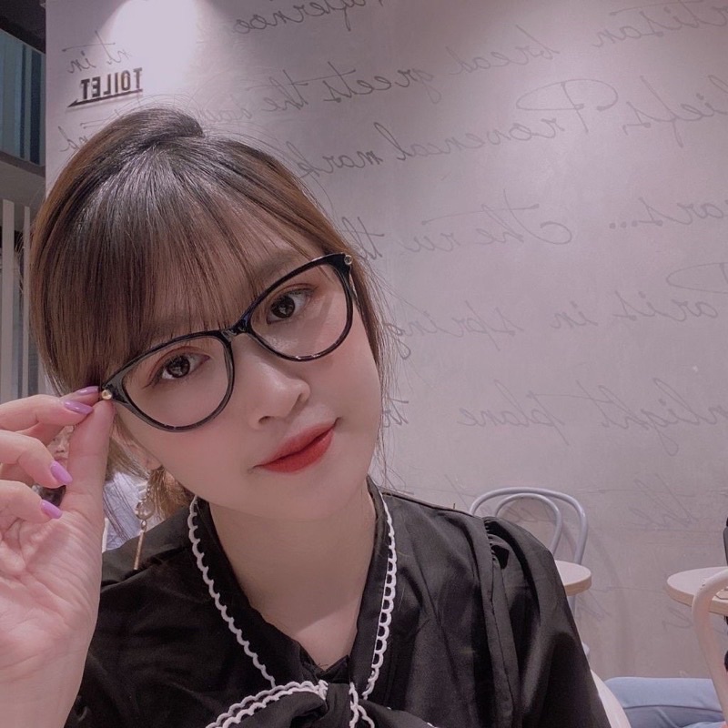 COMBO Gọng Kính Nữ Mắt Mèo TOMF +  NHẬN CẮT MẮT CẬN VIỄN LOẠN