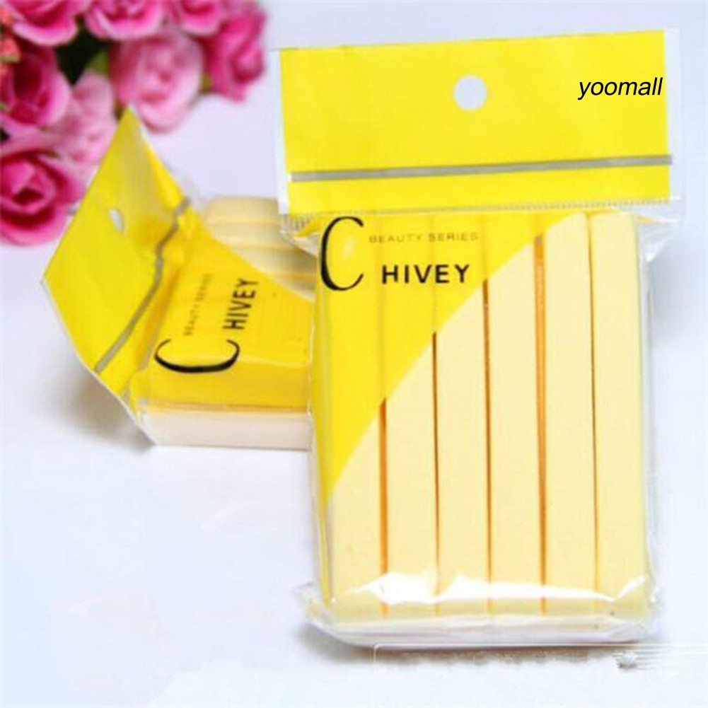 [Hàng mới về] Mút Xốp Rửa Mặt Dạng Nén Thuôn Dài Mềm Mại Tiện Dụng