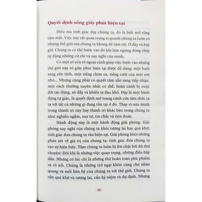 Sách - Thiền định mỗi ngày - Một cẩm nang nhỏ giúp luôn sống trong tỉnh thức