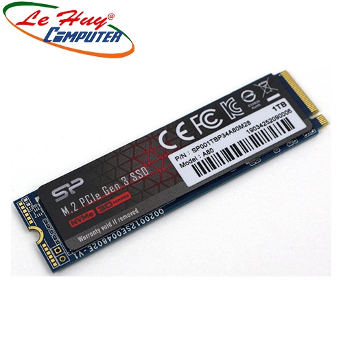 Ổ cứng SSD Silicon Power A80 1TB M.2 2280 PCIe Gen3x4