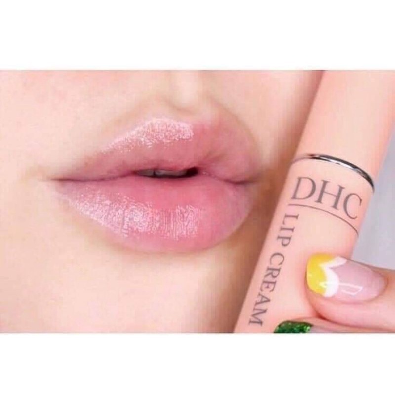 Son dưỡng môi khử thâm DHC Lip Cream không màu thỏi 1,5g Nhật Bản Chính Hãng