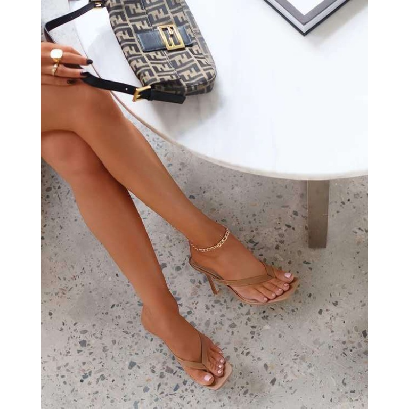Giày Sandal Cao Gót Phong Cách Âu Mỹ Thời Trang Mùa Hè Mới Dành Cho Nữ 2021