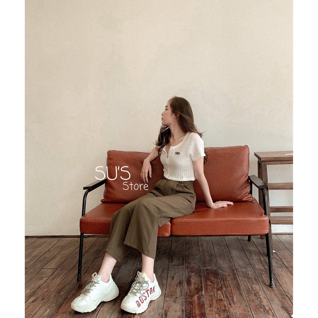 Quần culottes vải âu 2 cúc Q364 SUSTORE