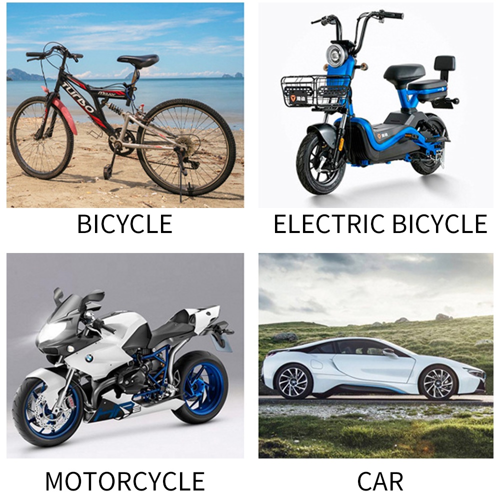 Bộ 1 / 4 Vỏ Bọc Van Bánh Xe Chống Bụi Màu Xanh Lá Dạ Quang