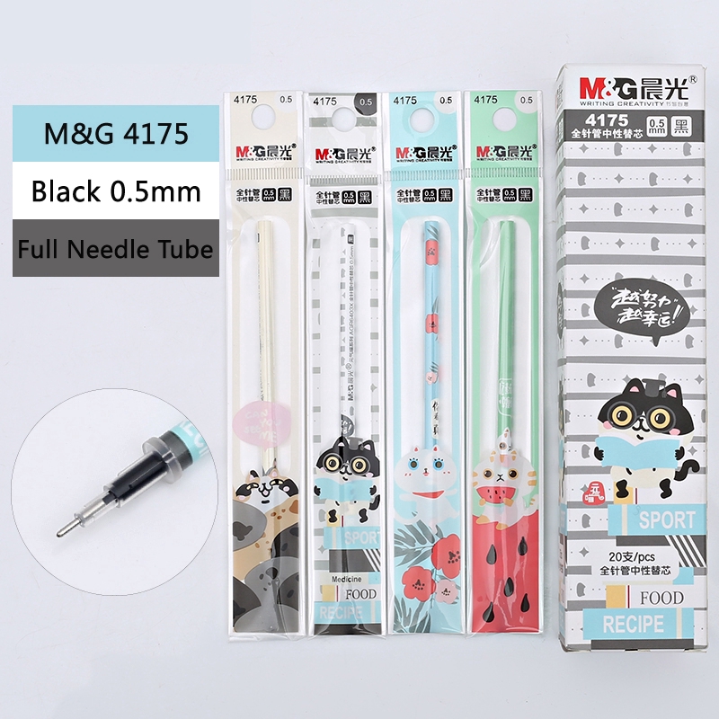 Set 10 Ruột Bút Bi Thay Thế 0.5mm