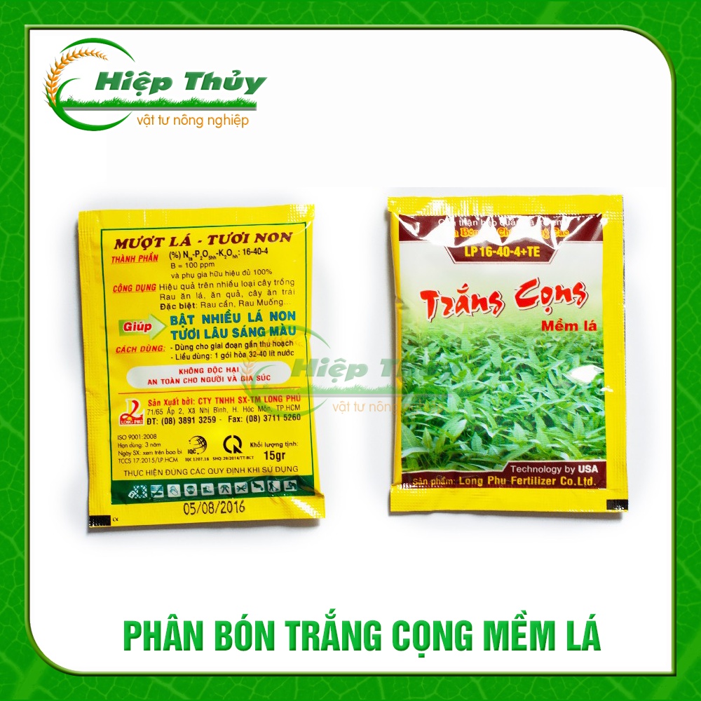 Phân Bón Trắng Cọng Mềm Lá Lp 16 - 40 - 4 | Gói 15G