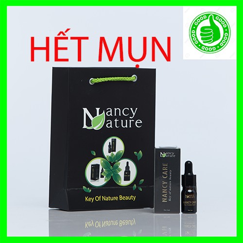 SERUM MỤN NANCYCARE NÓI KHÔNG VỚI TÌNH TRẠNG MỤN TRÊN DA, SE KHÍT LỖ CHÂN LÔNG HIỆU QUẢ VƯỢT TRỘI