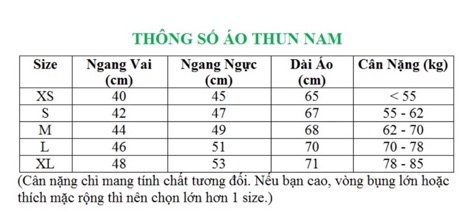 [MẪU MỚI] Áo thun nam Thái chất dày dặn (có size to)