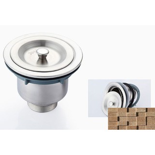 Bầu xi phông chậu rửa bát inox xp110
