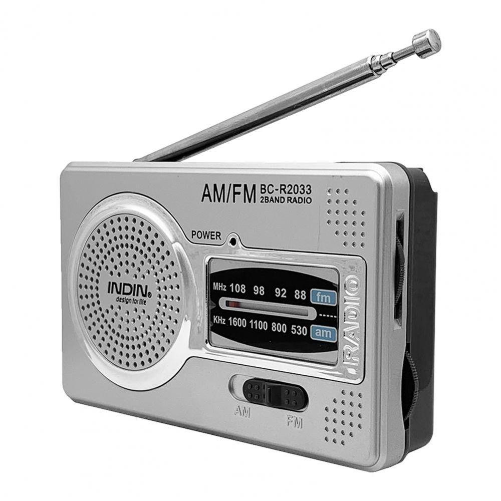 Radio AM / FM Năng Lượng Thấp Có Ăng Ten Thu Sóng Cho Người Lớn Tuổi