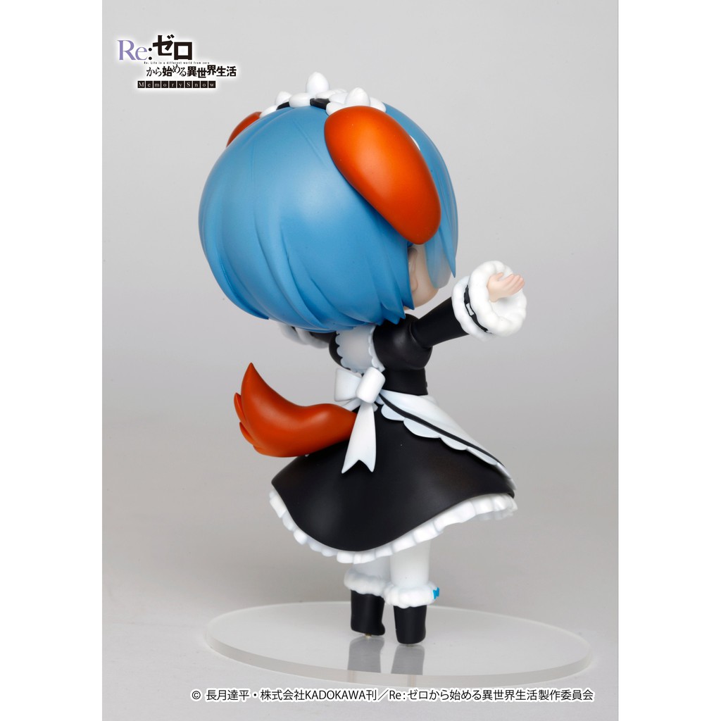 Mô hình chính hãng Gameprize - Re:Zero kara Hajimeru Isekai Seikatsu - Rem - Doll Crystal - Puppy Ver. (Taito)