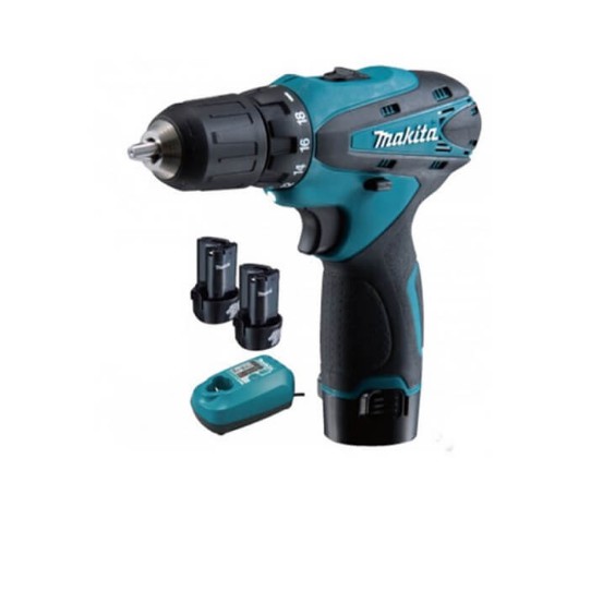 Máy Khoan Pin Cầm Tay Makita Df330Dwe Khoan Gỗ, Kim Loại, Vặn Vít.