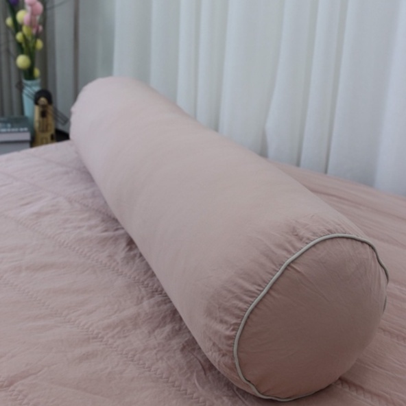 Vỏ gối ôm Hàn Quốc K-Bedding By Everon Micromodal KMMS 202 Hồng đất 80x100cm (1 cái)