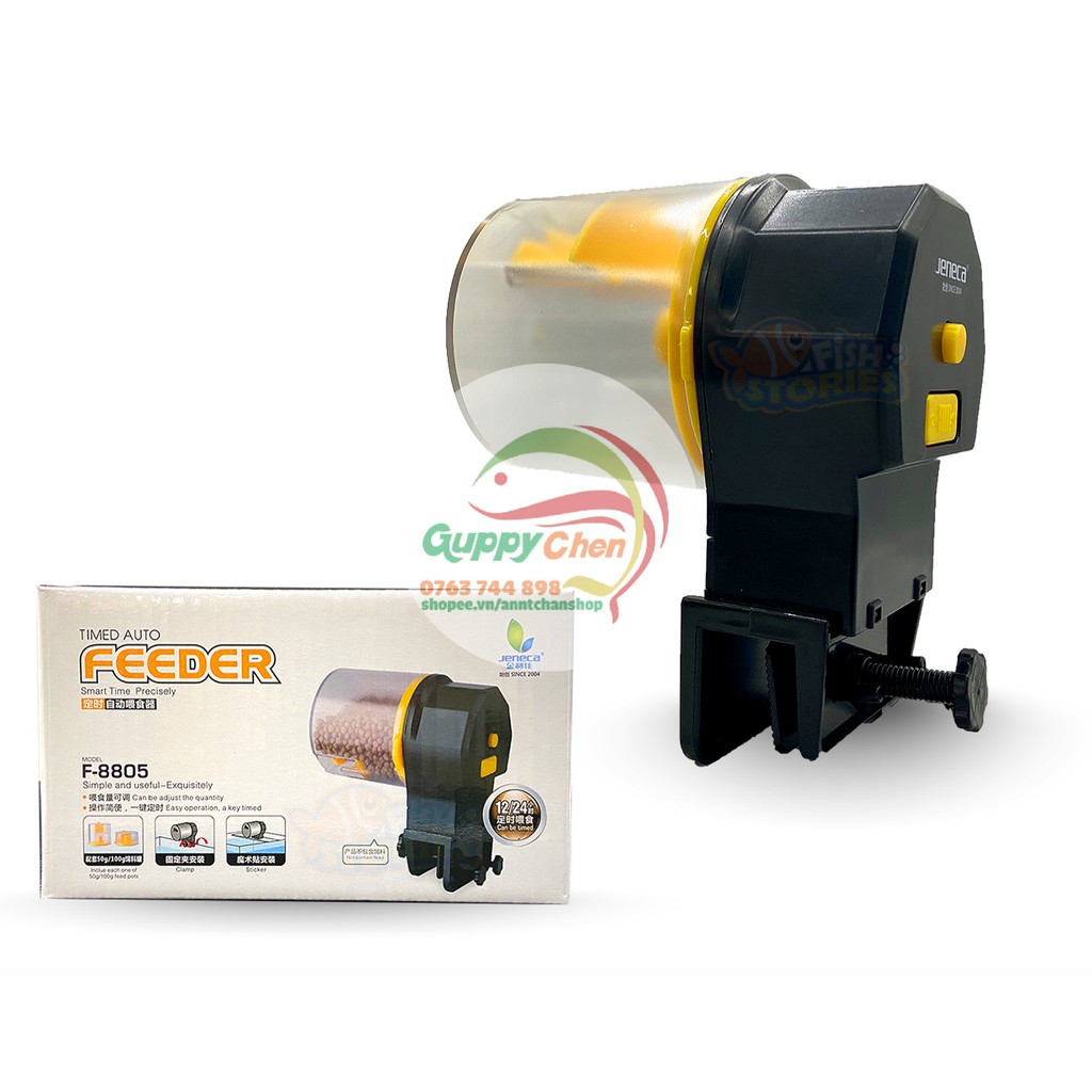 Máy cho cá ăn tự động Jeneca F-8805