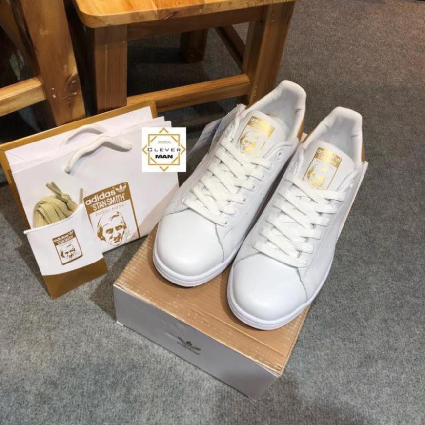 Sales (CÓ SẴN) giày thể thao STAN SMITH gót vàng ✔️ 2020 💎 [ Real ] . * ¹