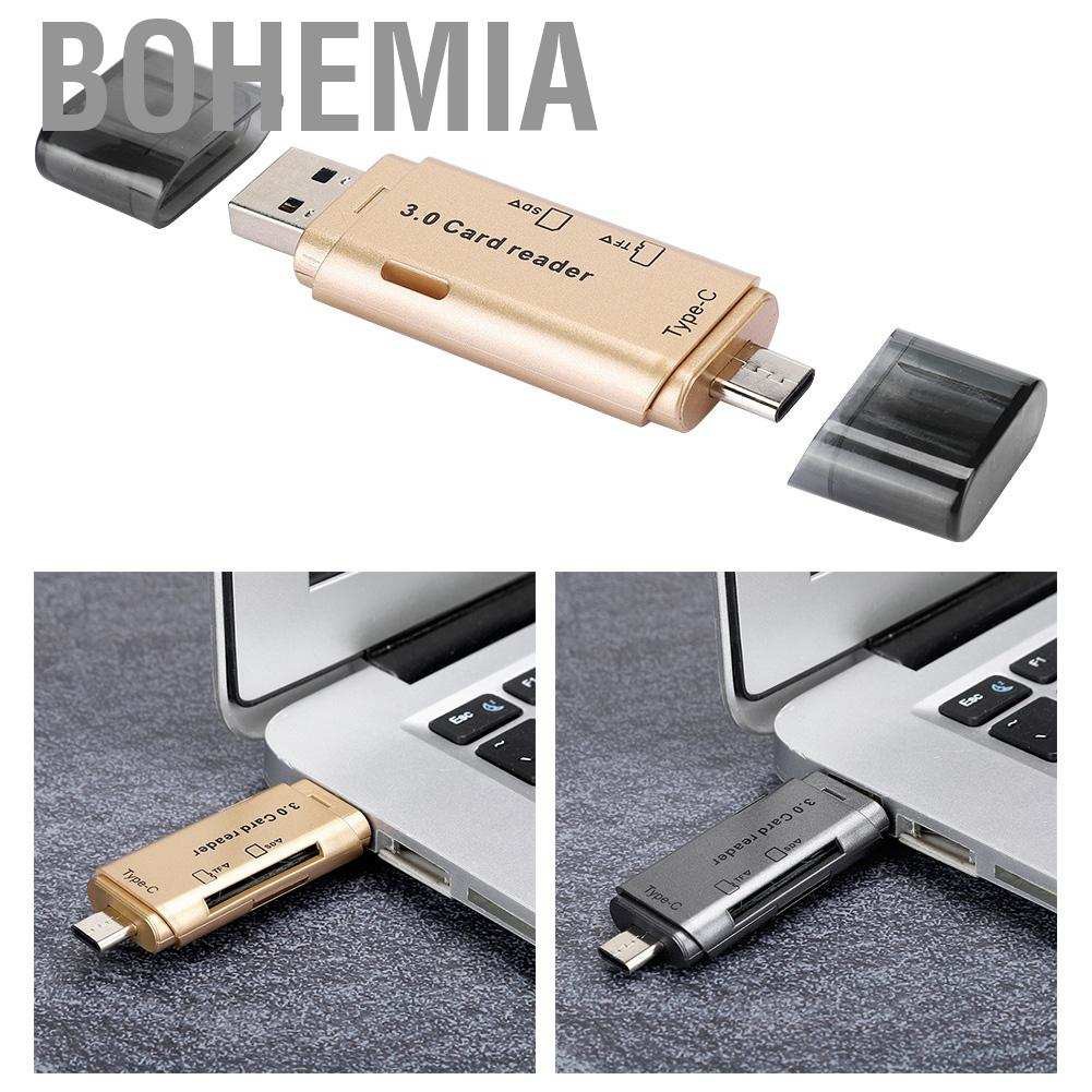 Đầu Đọc Thẻ Nhớ Usb 3.0 Tốc Độ Cao Phong Cách Bohemia