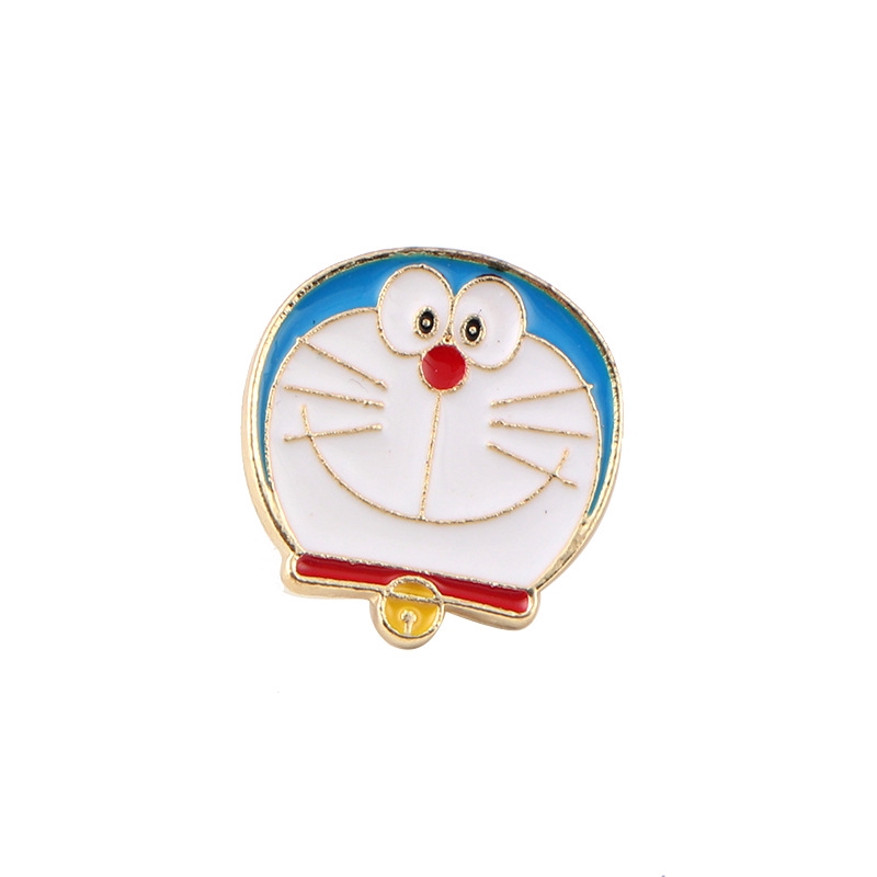 Huy Hiệu Cài Áo Hình Doraemon Xinh Xắn