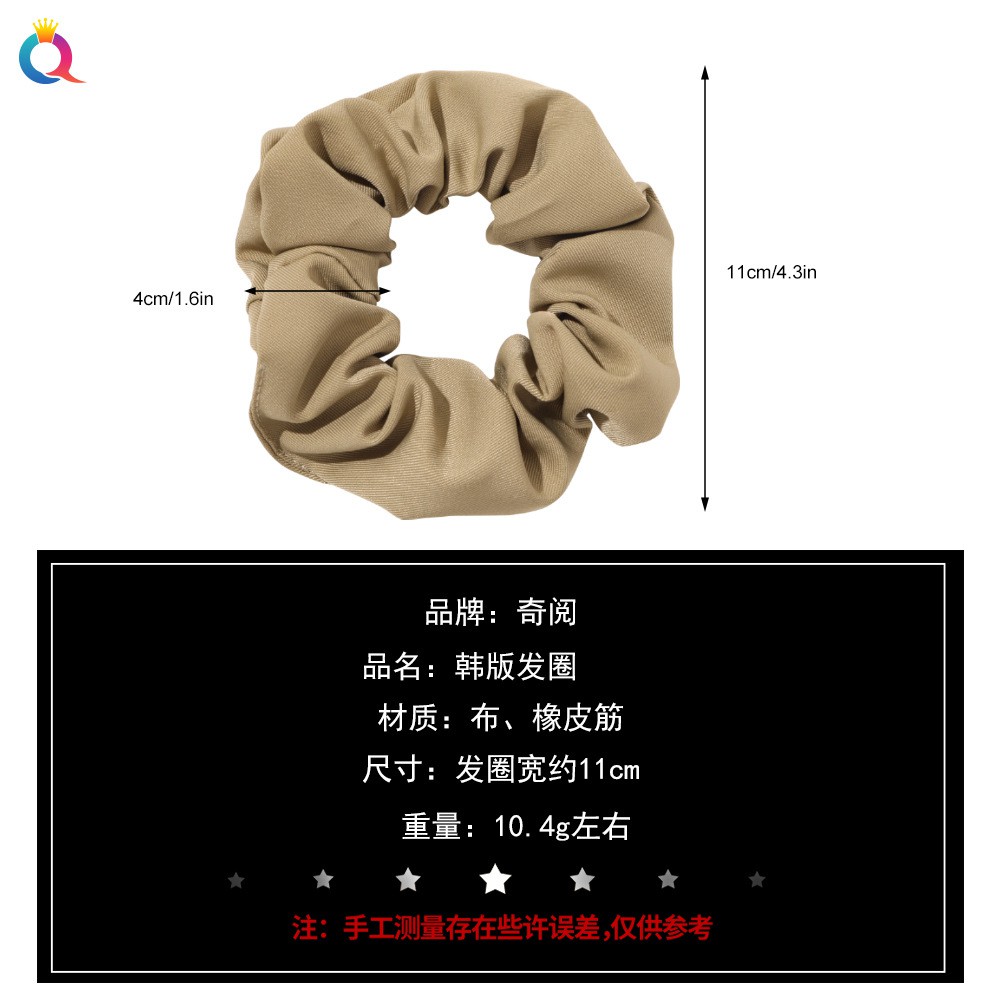 Dây buộc tóc kiểu dáng đơn giản thời trang Hàn Quốc cho nữ